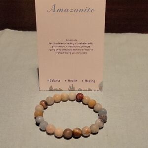 Amazonite Healing Bracelet - Earth Tones